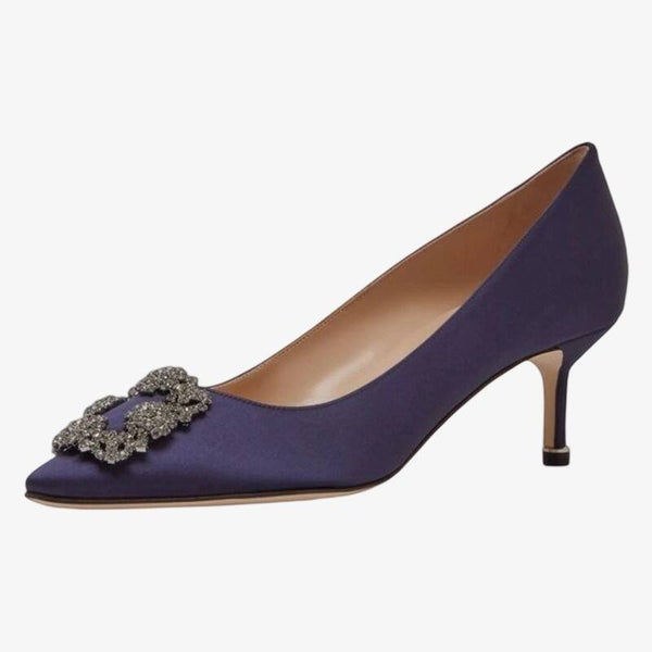 Midnight Mirage Crystal Pumps