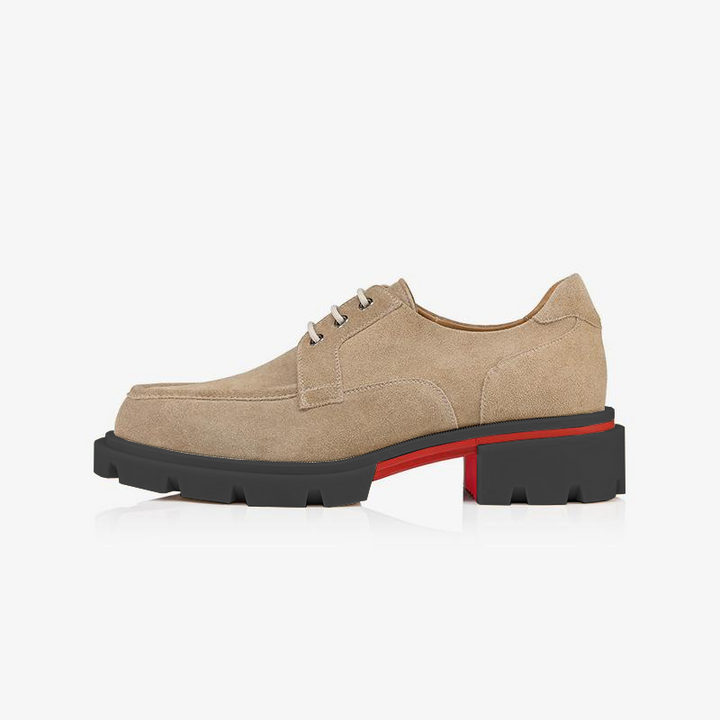 Khaki suede Mens Ankle Boots - ARNO CONTI