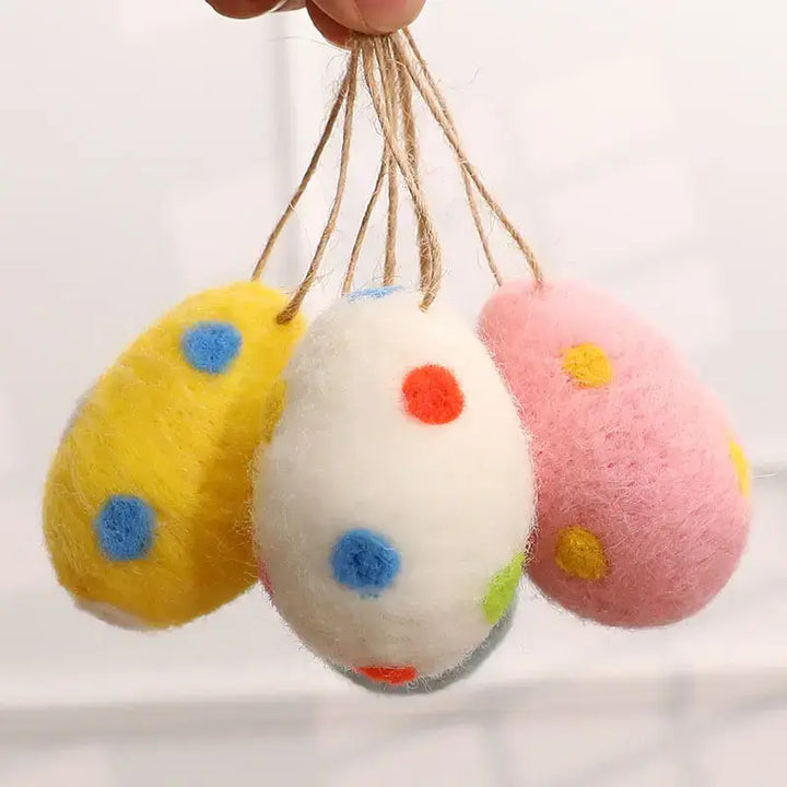 Easter Wool Felt Egg – Handmade DIY Decoration - Arno Conti Shoe