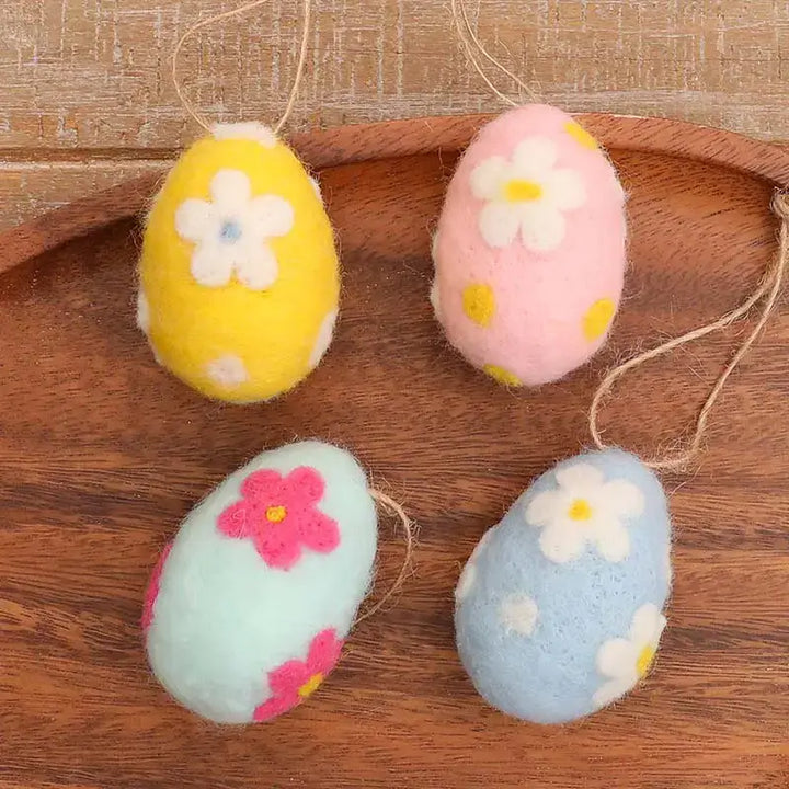 Easter Wool Felt Egg – Handmade DIY Decoration - Arno Conti Shoe