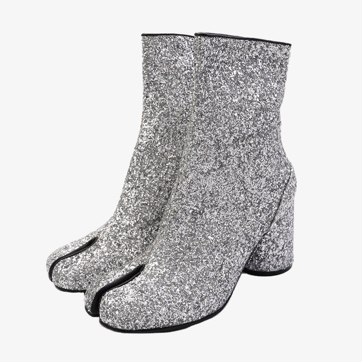 Split-Toe Boots 80mm Heel Women's - Arno Conti Shoe