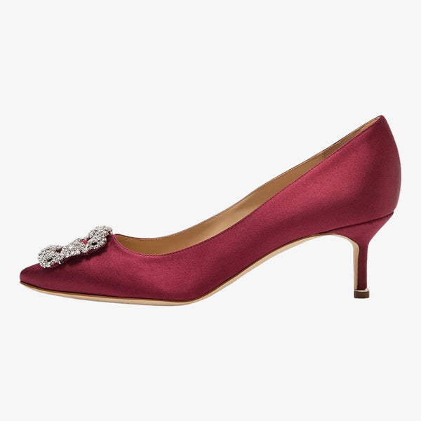 Bordeaux Elegance Pumps