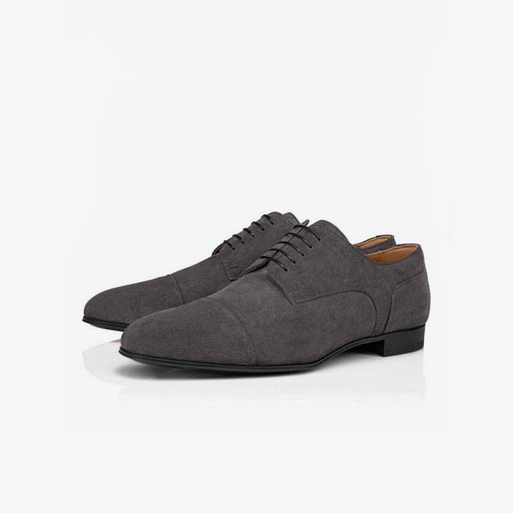 Mens Dress Shoes Suede Leather - Arno Conti Shoe