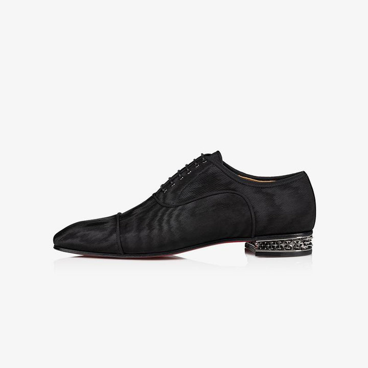 Riveted Moire cotton Shoes - ARNO CONTI