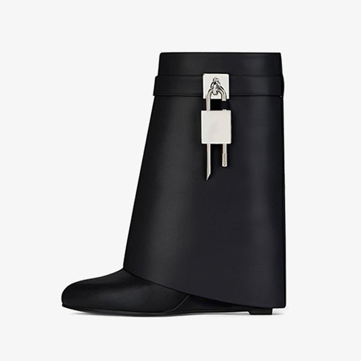 Classic Black Slip-On Ankle Boots - Arno Conti Shoe