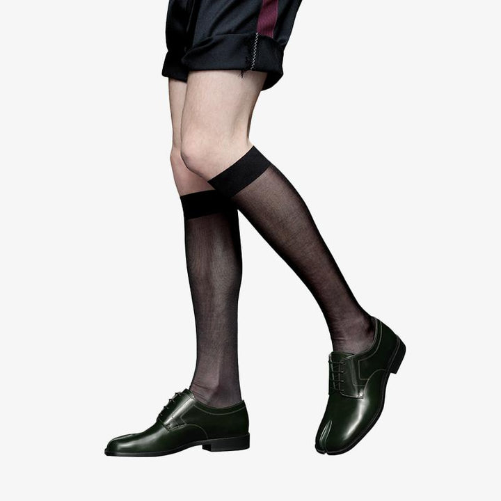 Classic Dark Green Split-toe Laced Brogue Shoes - Arno Conti Shoe