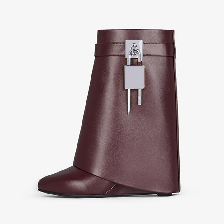 Sophisticated Oxblood Red Ankle Boots - Arno Conti Shoe