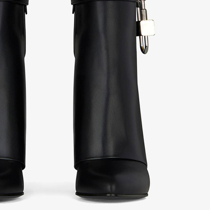 Classic Black Slip-On Ankle Boots - Arno Conti Shoe