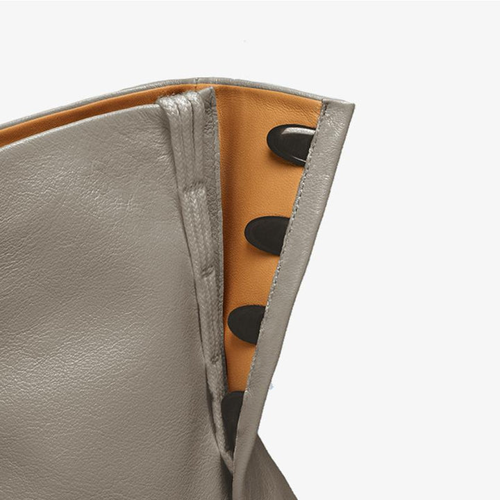 Calf Leather Tabi Split-Toe Ankle Boots - Arno Conti Shoe