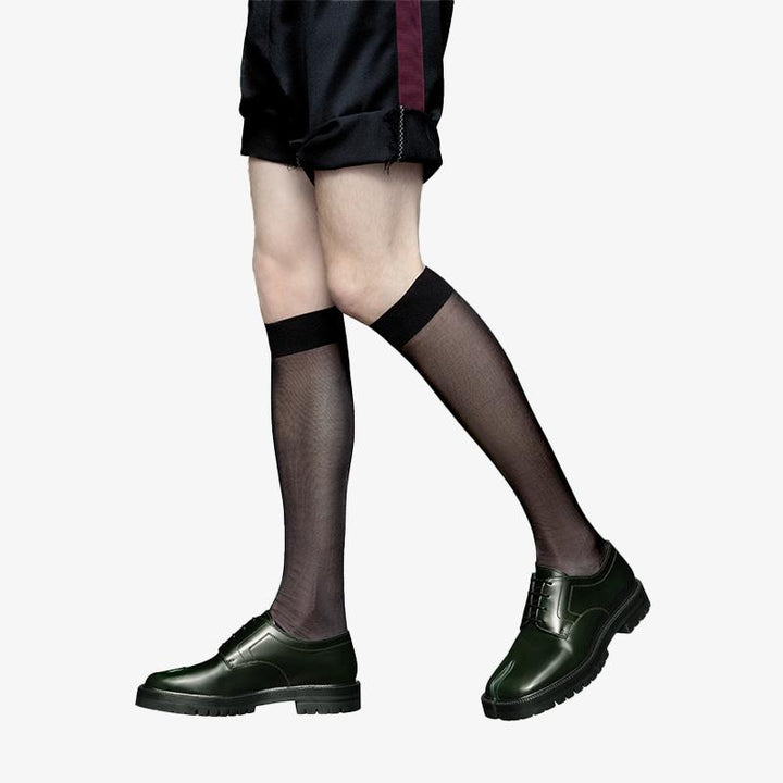 Dark Green Split-toe Laced Brogue Shoes - Arno Conti Shoe