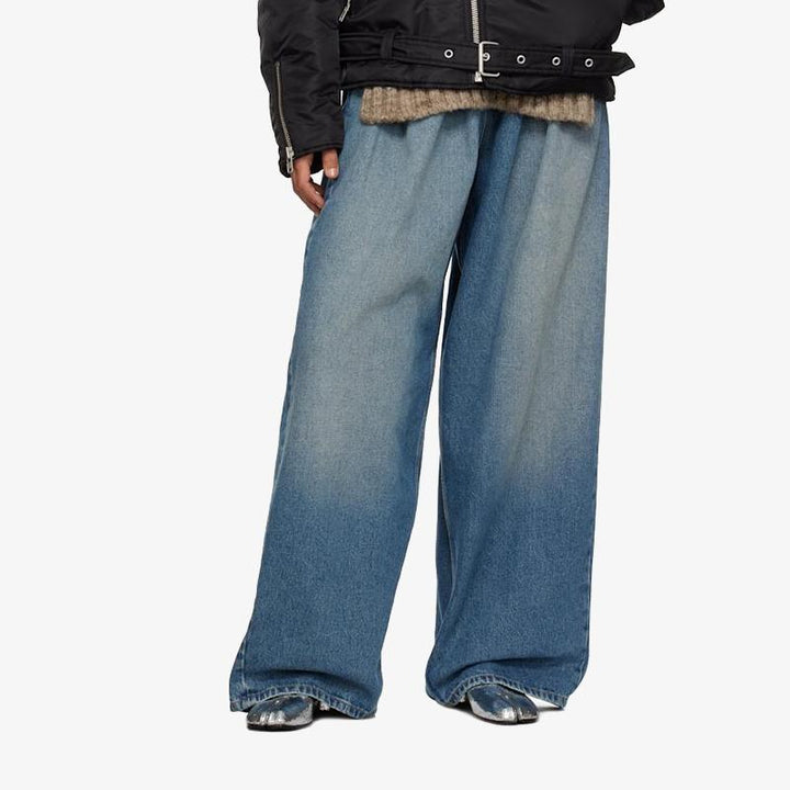 Broken Mirror Finish Split-Toe Boots 30mm Heel - Arno Conti Shoe