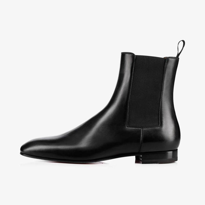 Slim-Fit Black Chelsea Boot - ARNO CONTI