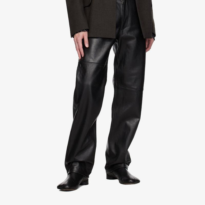 Calf Leather Ankle Boots with Curved Heel - Arno Conti Shoe