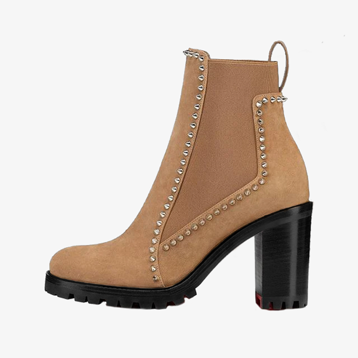 Sleek Suede Ankle Boot - ARNO CONTI