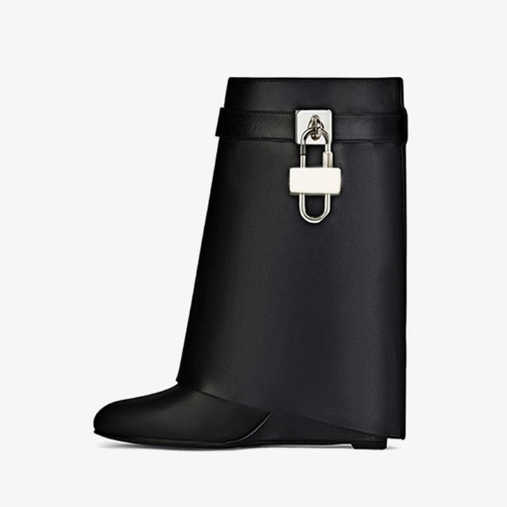 Classic Black Slip-On Ankle Boots - Arno Conti Shoe