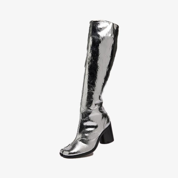 Knee-High Boots with Split-toe - Arno Conti Shoe