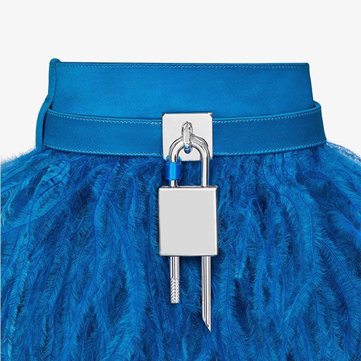 Elegant Electric Blue Satin Ankle Boots - Arno Conti Shoe