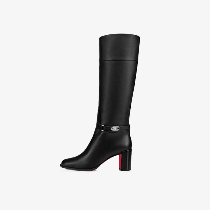 Riding Silver Buckle Boot - ARNO CONTI