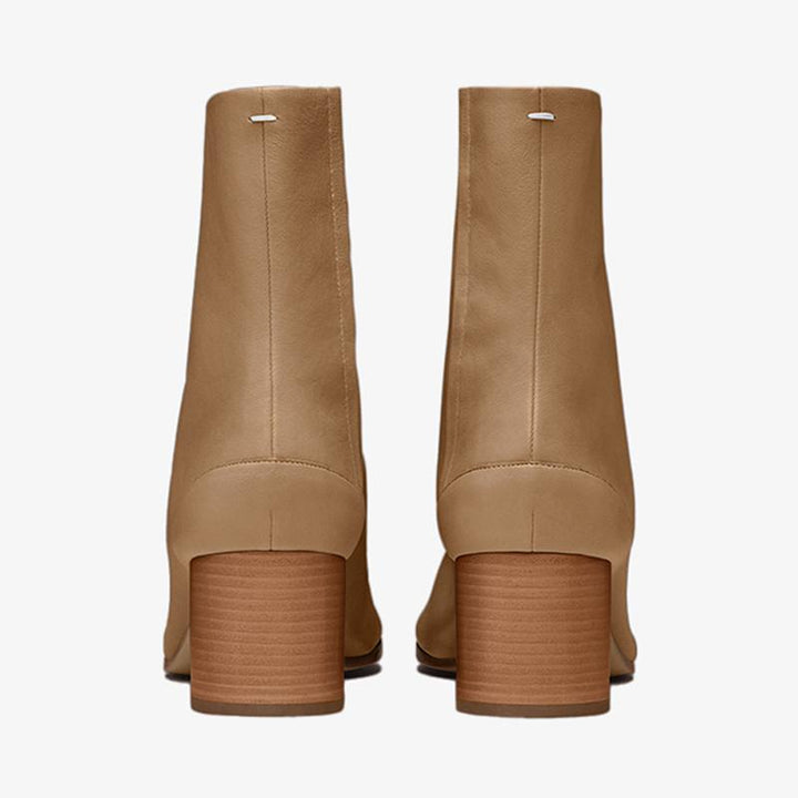 Elegant Calf Leather Tabi Ankle Boots - Arno Conti Shoe