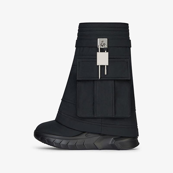 Modern Black Ankle Boots 80mm - Arno Conti Shoe