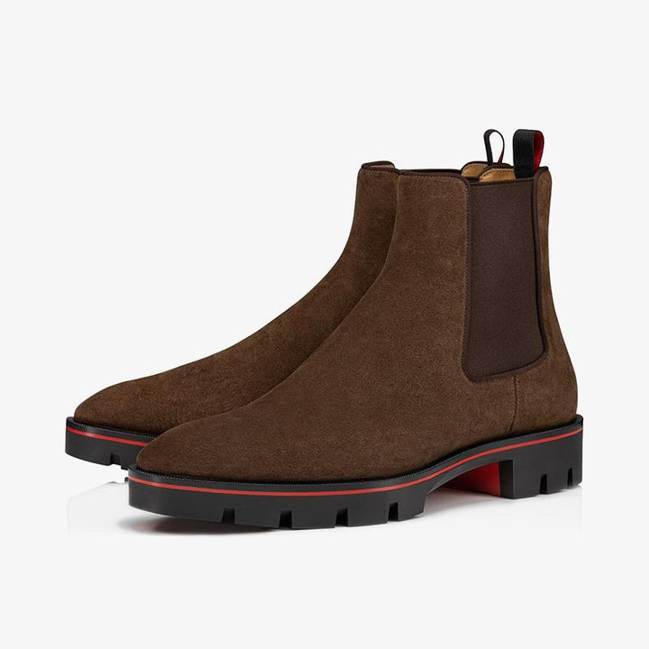 Brown Calf Leather Boot - ARNO CONTI